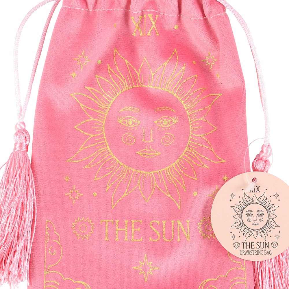 Something Different - The Sun Vintage Tarot Velvet Pochette Ã  cordon - Multicolore